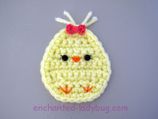 Free Crochet Kawaii Spring Chick Pattern