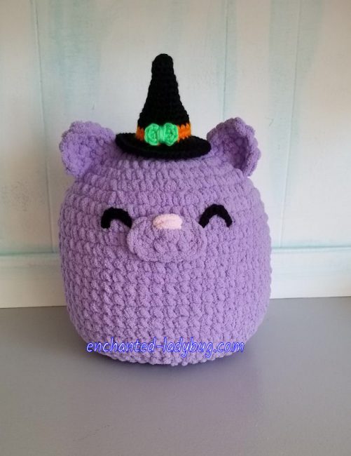 Free Crochet Pattern Delilah the Witch Cat